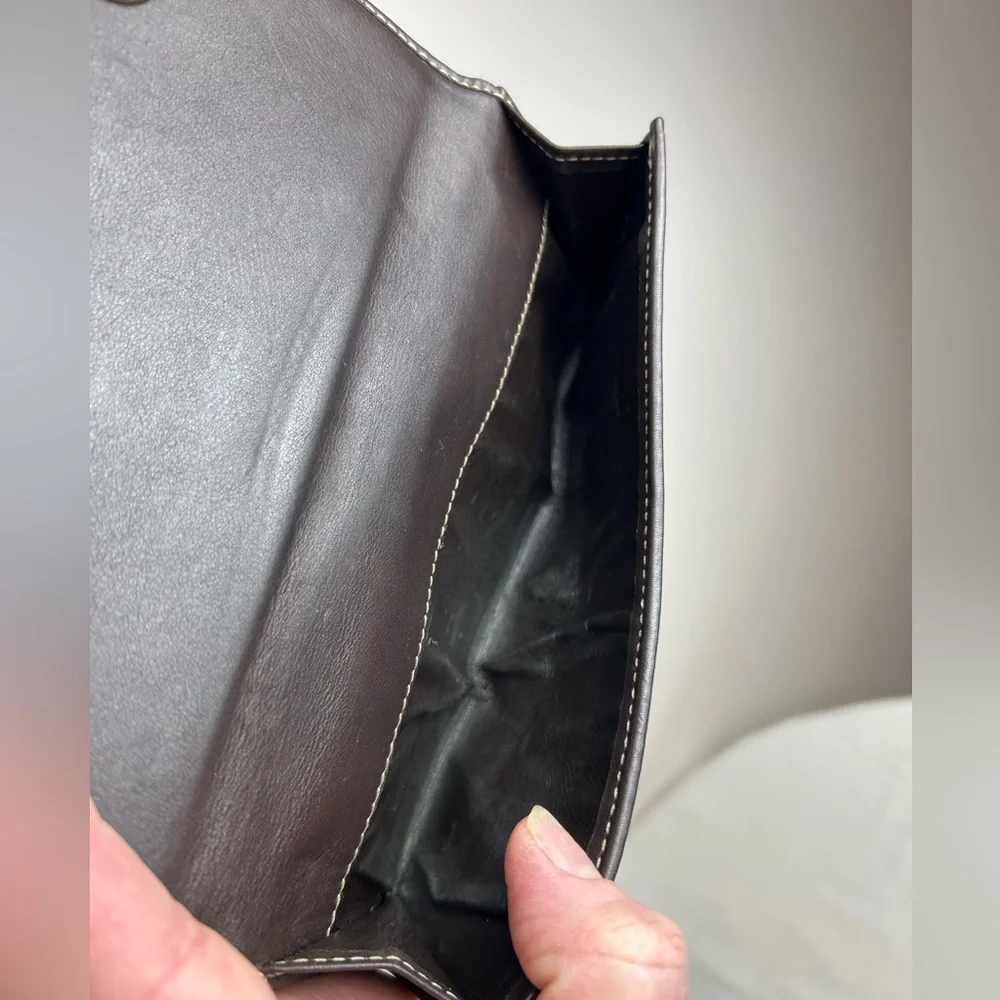 Gucci Authentic Canvas and Leather Wallet